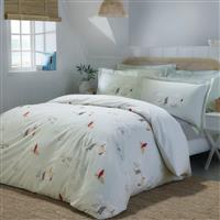 Sophie Allport Coastal Boats Duvet Set, Single, Blue