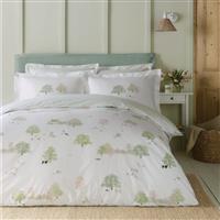 Sophie Allport Spring Cottage Duvet Set, Single, Green
