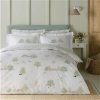 Sophie Allport Spring Cottage Duvet Set, King, Green