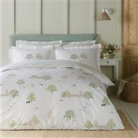 Sophie Allport Spring Cottage Duvet Set, Super King, Green