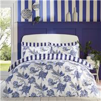 Cath Kidston Doodles & Daydreams Duvet Set, Super King, Royal Blue