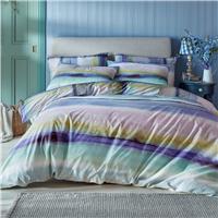Bluebellgray Hebrides Tartan Duvet Set, Super King, Atlantic