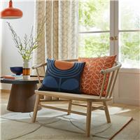 Orla Kiely Striped Tulip Cushion, Indigo