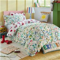 Bluebellgray Garden Explorer Duvet Set, Single, Multicolour
