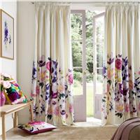 Bluebellgray Taransay Curtains, 168 x 183cm, Fuchsia