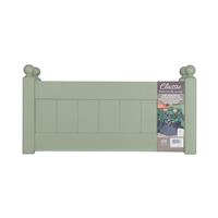 AFK Classic Wooden Painted Trough Planter, 66cm, Heritage Sage