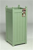 AFK Classic Tall Wooden Painted Planter, 90.5cm, Heritage Sage