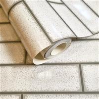 Holden Decor Celadon Gloss Tile Wallpaper, Dove