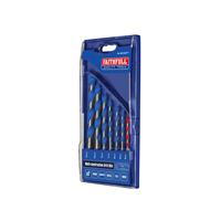 Faithfull Multi Use Drill Bit Set, 7 Piece