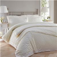 Portfolio Home Balmoral Pillowcase Pair, Ecru