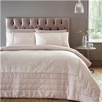 Portfolio Home Antibes Duvet Set, Super King, Pink