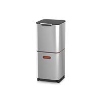 Joseph Joseph Totem Compact Bin, 40L, Stainless Steel