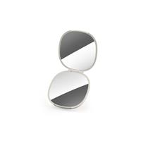 Joseph Joseph Viva 2-in-1 Compact Magnifying Mirror, Shell