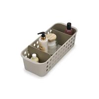 Joseph Joseph EasyStore Slimline Bathroom Storage Basket, Ecru