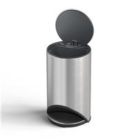 Joseph Joseph Easy-push Arc Pedal Bin, 10L, Stainless Steel