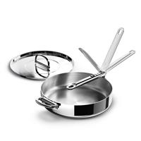 Joseph Joseph Space Steel Saute Pan, 28cm