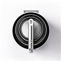 Joseph Joseph Space Steel Saucepan, 3 Pieces
