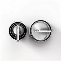 Joseph Joseph Space Steel Cookware, 5 Pieces
