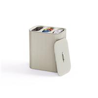 Joseph Joseph Tota Trio Luxe Laundry Separation Basket, 90L, Ecru