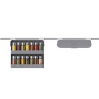 Joseph Joseph Cupboardstore Lrg Spice Rack, Light Stone