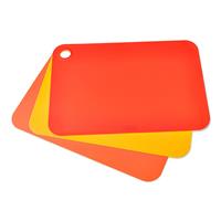 Joseph Joseph Pop Set Of 3 Lrg Chopping Mats, Multicolour