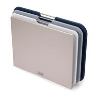 Joseph Joseph Nest Large 3 Piece Chopping Boards, Grey