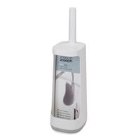 Joseph Joseph Flex Plus Toilet Brush with Storage Caddy, Light Grey