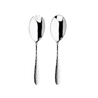 Arthur Price Sienna Pair Salad Servers, Stainless Steel