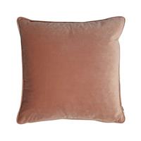 Malini Luxe Velvet Cushion, Putty