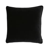Malini Luxe Velvet Cushion, Black