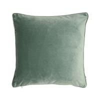 Malini Luxe Velvet Cushion, Eucalyptus