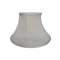 Casa Twisted Pleat Lamp Shade, 25cm, Cream