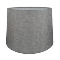 Casa Empire Linen Lamp Shade, 30cm, Grey