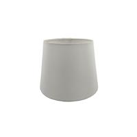 Casa Empire Linen Lamp Shade, 20cm, White