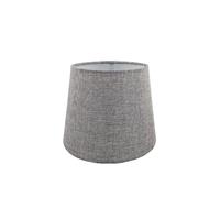 Casa Empire Linen Lamp Shade, 20cm, Grey