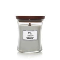 Woodwick Lavender & Cedar Candle, Medium