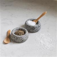 Garden Trading Salt & Pepper Pots, Granite