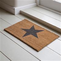 Garden Trading Star Doormat, Small, Natural