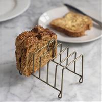 Garden Trading Brompton Toast Rack, Antique Brass