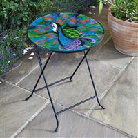 Smart Garden Outdoor Peacock Table, Extra Large, Blue