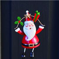 Smart Garden Santa Claus Stake, Black & Red