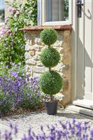 Smart Garden Trio Topiary Artificial Tree, 80cm, Green