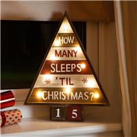 Smart Garden InLit Tree Time Countdown, Brown Red & White