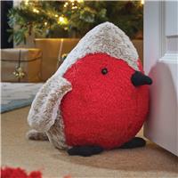 Smart Garden Robin Redbreast Doorstop, Brown & Red