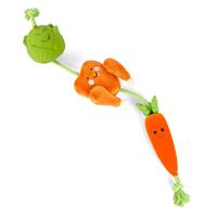 Zoon Tugga Chicken Dinner Dog Toy