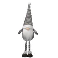 Three Kings Standing Groovikert Gonk Ornament, Grey