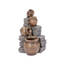 Smart Garden Pot Falls Hybrid Powered Water Feature