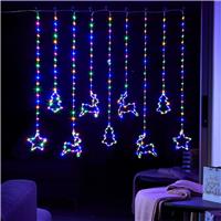 Smart Garden Festive Curtain Lights, Multicoloured