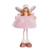Three Kings Seated Magic Fairy Decoration, Pink