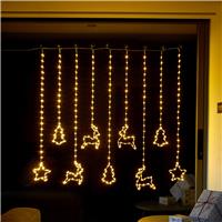 Smart Garden LED Festive Curtain Lights, Warm White